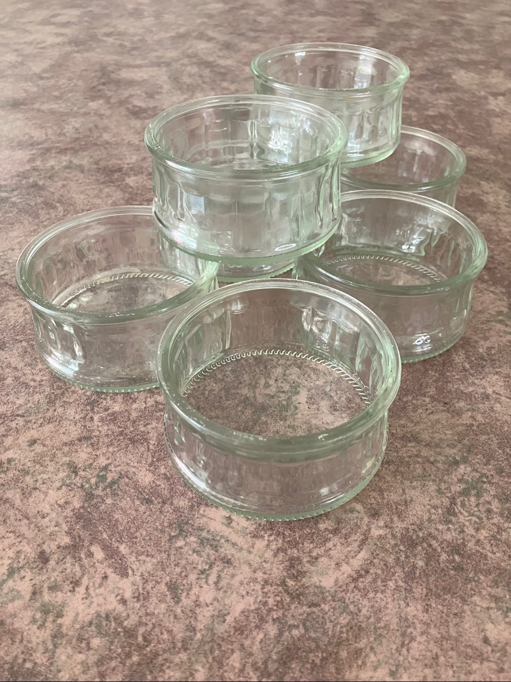Vintage Set of 8 Ramekins/Dessert Cups